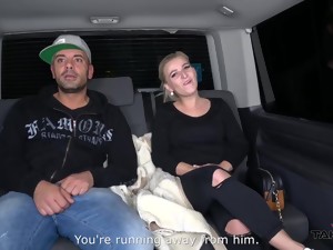 Horny Man Likes To Fuck Slutty Girls In The Back Of His Car, Late At Night