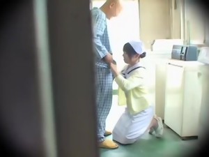 Busty naughty nurse gets fucked properly on spy cam