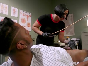 Asian, Black, Femdom, Nurse, Spanking