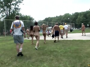 Game, Nudist, Outdoor, Party, Reality