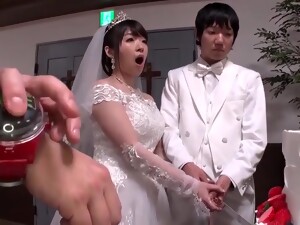Christian Japanese Wedding With The Busty Bride And The Bride's Maid Fucked In Church