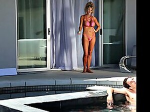 Blonde MILF Gives Hunk Way More Than A Massage