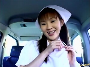 Car, Cute, Japanese, POV, Uniform