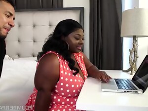 Ebony Plumper Lovely Libra Hot Porn Video