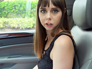 Car, First Time, Natural, Nipples, Small Tits