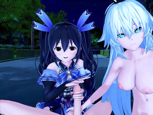 Anime, Neptunia, Big Boobs