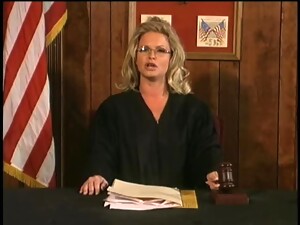 Sexy Blonde Judge Is Going To Have Her Pussy Wrecked