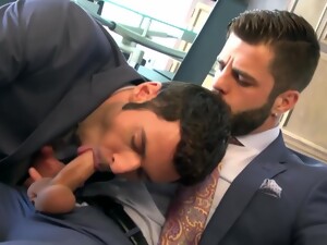 Sexy Gay Businessmen Fucking