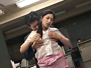 Japanese Big Tits Secretary Obeys To Her Boss