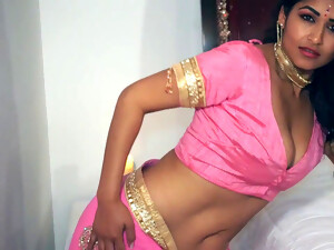 Splendid Indian Camgirl In A Seductive Tease Scene