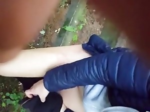 Pasangan kekasih, Luar ruangan, Gadis Polandia, Seks amatir