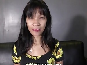 Tiny 18 Year Old Filipina Wants To Get Pregnant