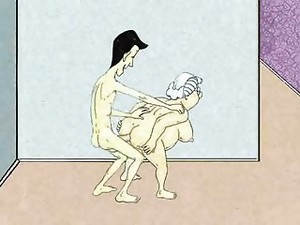 Sexy Anal Granny And Squirt! Animation!