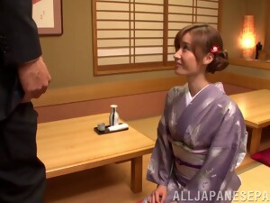 Dirty Japanese Girl Bends Him Over And Eats His Asshole