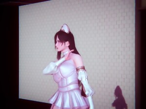 Anime, Enfermeira, Câmera na mão , 3D