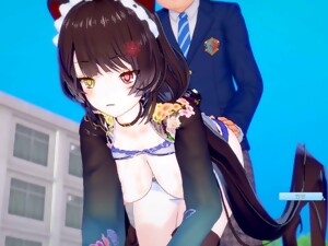 Porno animasi, Erotis, Permainan, Gadis Jepang, 3D