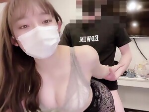 Masked Japanese Girl Turned 18 And Now She's Ready To Have Sex On Webcam