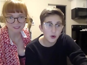Lesbiennes, Vibromasseur, Webcam