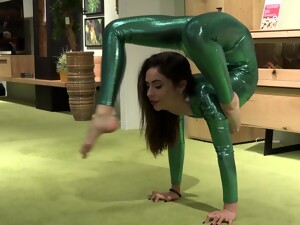 Contortion In The Furniture Store - Watch4Fetish