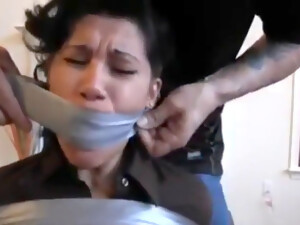 Otm Gagged, Tape Wrap Gag