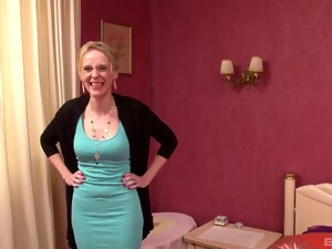 Blonde Mature Wife Angie Scorp Wants To Be Fucked In The Butt