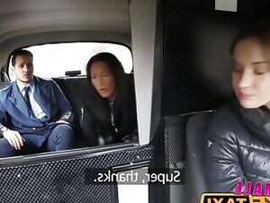 Female Taxi Pilot Delivers Facial