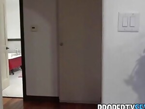 Real Estate Agent Busted Playing With Herself