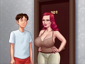 Summertime Saga #151: MisterDoktor Plays PC Gameplay With Mom And Admires Her Sexy Butt