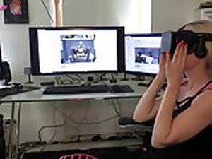 I'm Watching My First Virtual Reality Porn...