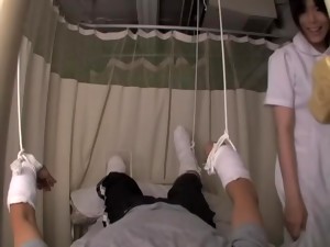Lustful Asian Nurse Rides A Veiny Cock In Voyeur Sex Video