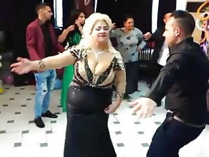 A Woman With A Huge Bust Dancing 5