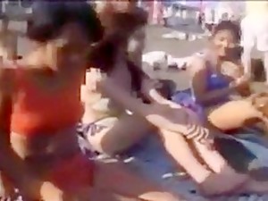 Perempuan Asia, Tepi pantai, Boneka seks, Seks grup, Gadis Jepang, Luar ruangan