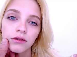 Sexy 20yo Blonde Fucks At Modeling Audition